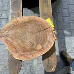 Rosewood Schijf, Dikte 80mm, Ø 400mm